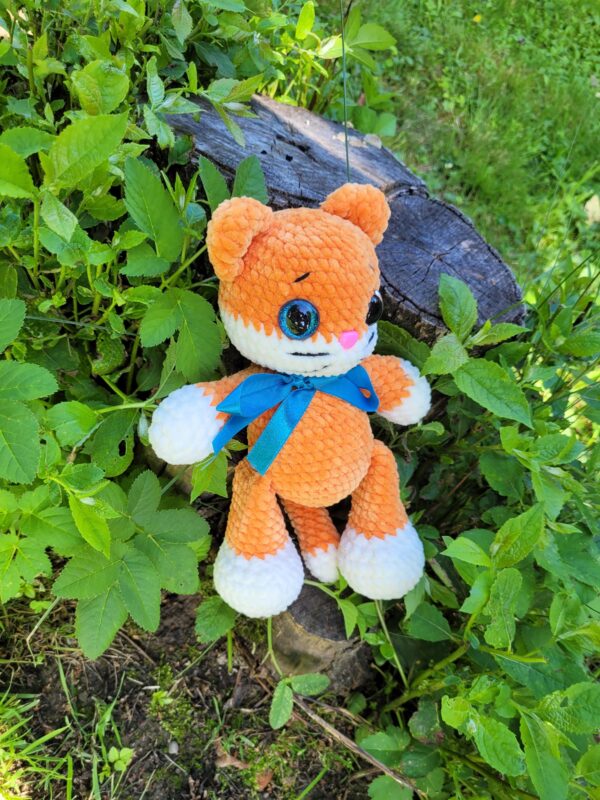 Handmade Crochet Plush Cat – Soft and Cuddly Friend - Image 2