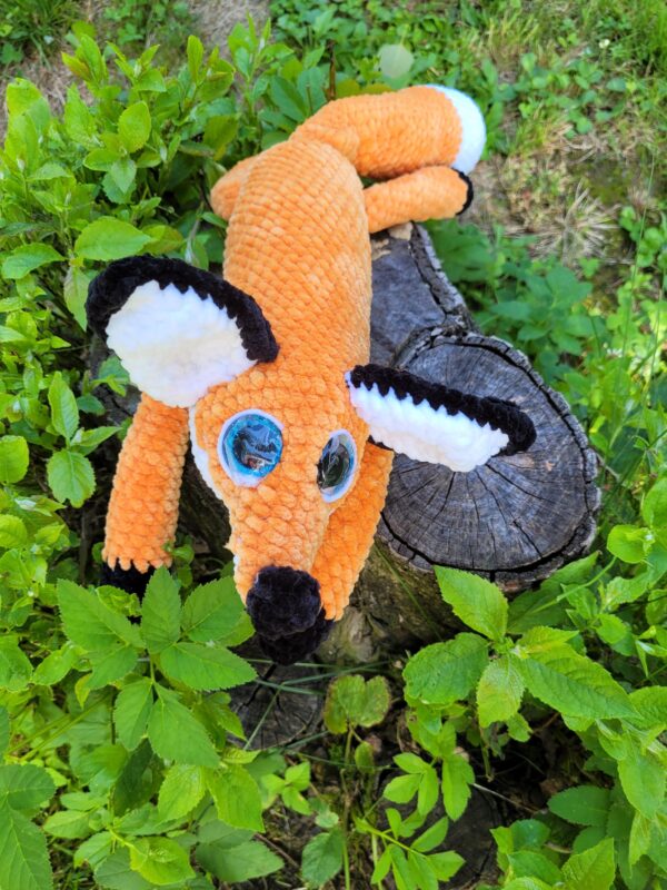 Crochet fox from little prince, plush toy - Image 6