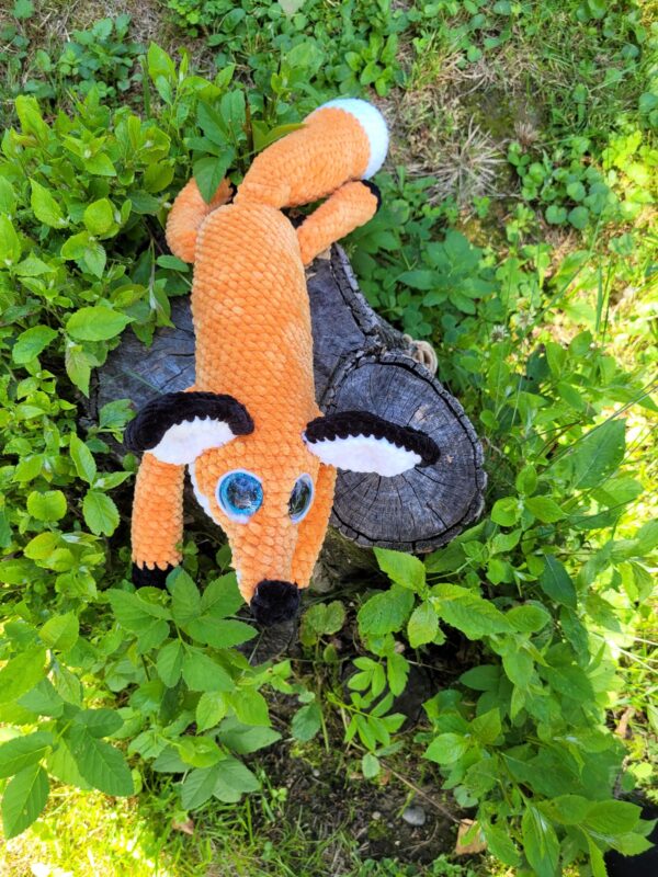 Crochet fox from little prince, plush toy - Image 4