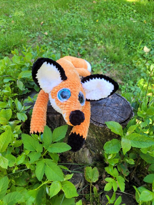 Crochet fox from little prince, plush toy - Image 5
