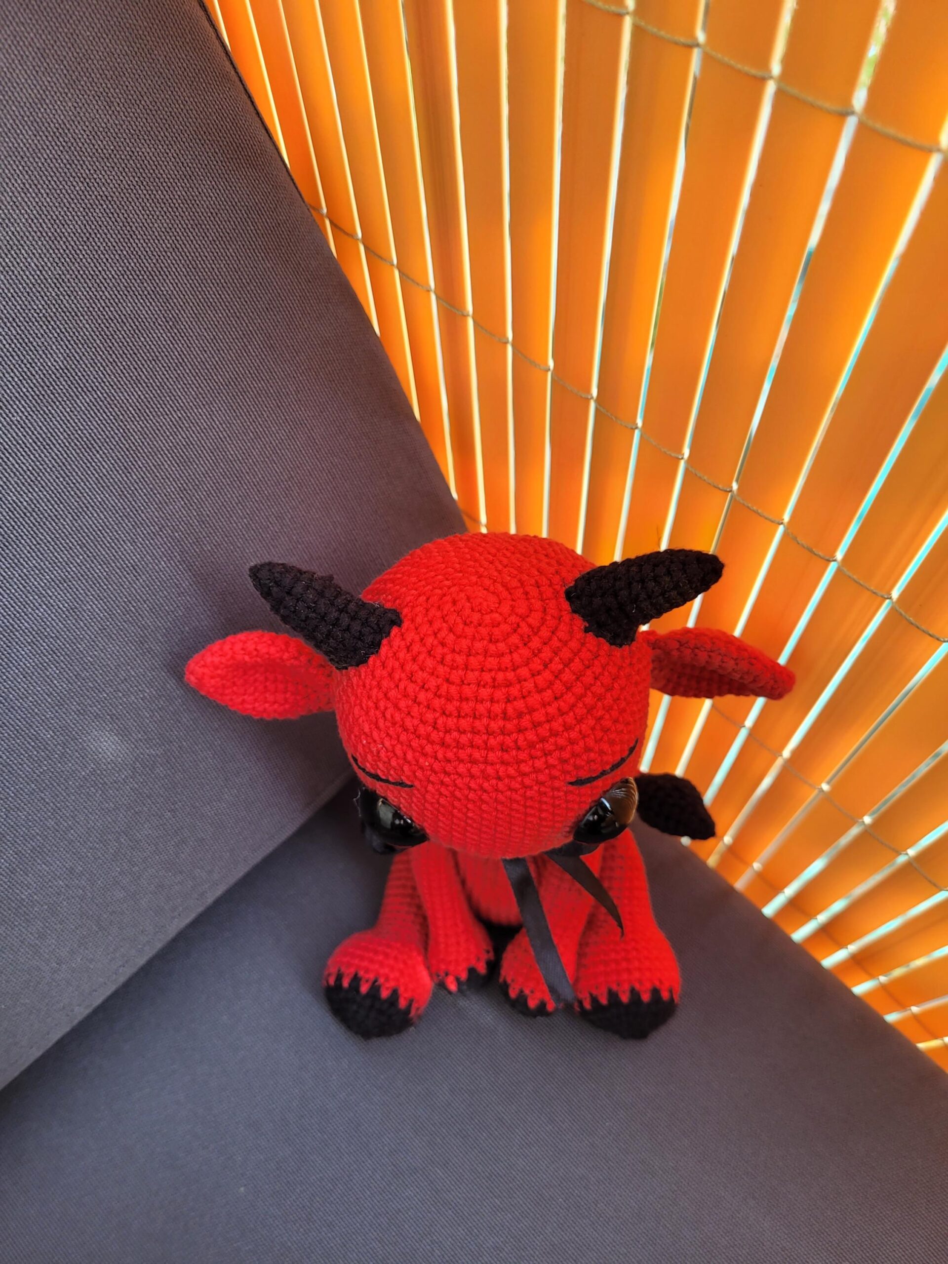 Handmade Amigurumi kawaii Devil, gift, - Crochet Pattern - Image 4
