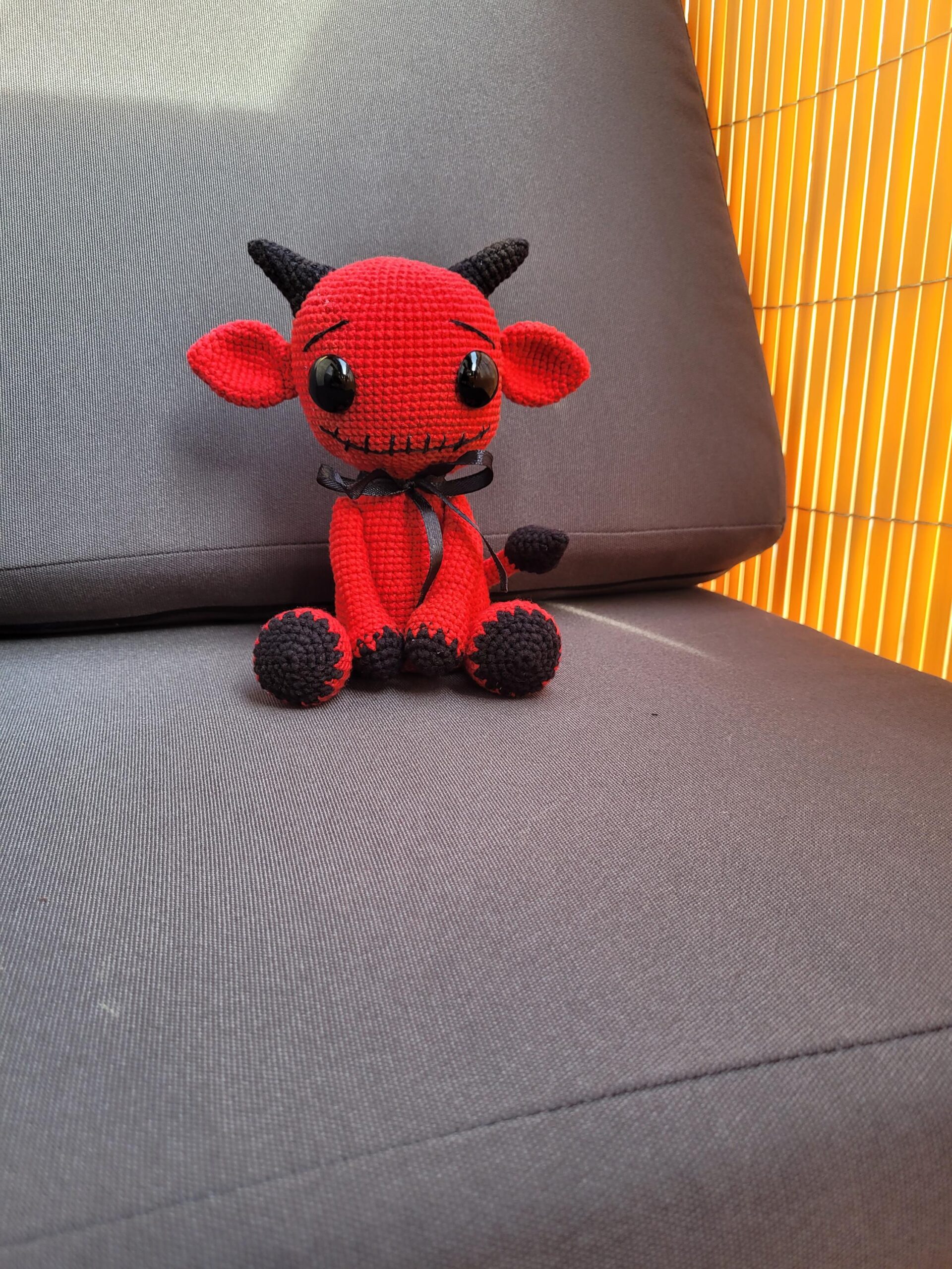 Handmade Amigurumi kawaii Devil, gift, - Crochet Pattern - Image 10